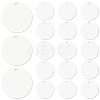 25Pcs Aluminum Pendants FIND-SP0002-68A-02-1