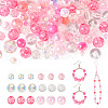 Transparent & Opaque Acrylic Bead LS-OACR-TAC0002-08B-1