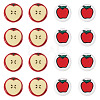 20Pcs 2 Styles Christmas Theme Handmade Porcelain Beads PORC-TA0001-54-2