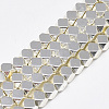 Electroplate Non-magnetic Synthetic Hematite Beads Strands G-Q465-31S-1