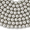 Eco-Friendly Dyed Glass Pearl Round Beads Strands HY-A002-6mm-RB010-3