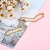 304 Stainless Steel Rolo Chain Necklaces NJEW-JN03411-5