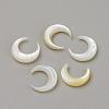 Natural White Shell Mother of Pearl Shell Cabochons SHEL-S267-02B-1