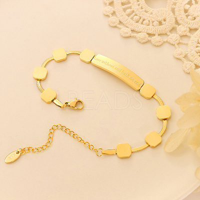 304 Stainless Steel Snake Chains Bracelets WGDD3E4-02-1