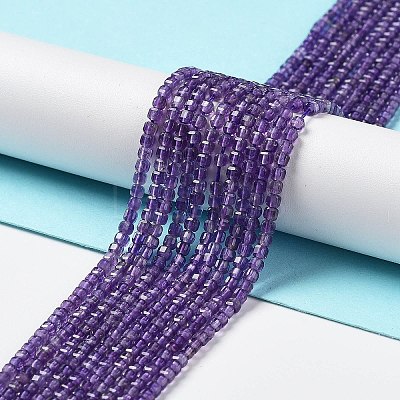 Natural Amethyst Beads Strands G-J400-A03-01-1