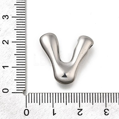 304 Stainless Steel Pendants STAS-S166-02P-25-1