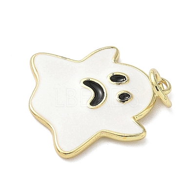 Halloween Theme Brass Enamel Pendants LS-KK-L248-01G-05-1