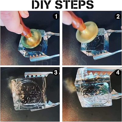 1Pc Brass Stamp Head DIY-OC0008-30M-1