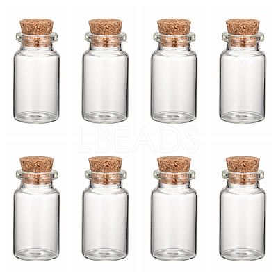 Glass Jar Glass Bottles X2-AJEW-H004-7-1-1