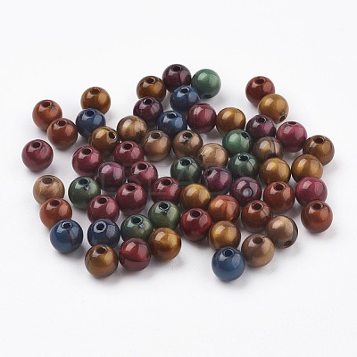 Acrylic Beads MACR-E025-21-8mm-1