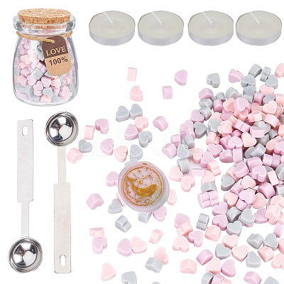 Sealing Wax Particles Kits for Retro Seal Stamp DIY-CP0003-60M-1