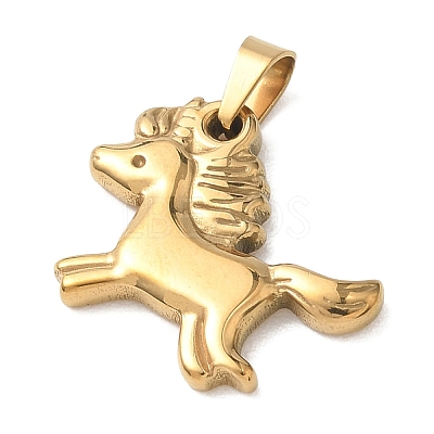 304 Stainless Steel Pendants STAS-B141-01B-G-1