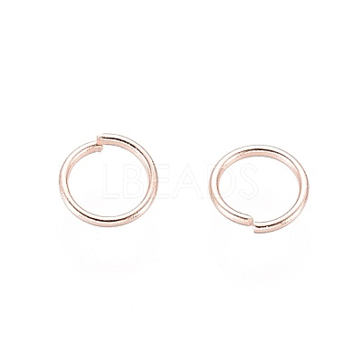 304 Stainless Steel Open Jump Rings STAS-O098-01RG-03-1