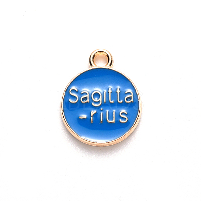 Alloy Enamel Pendants LS-ENAM-S124-01A-02F-1