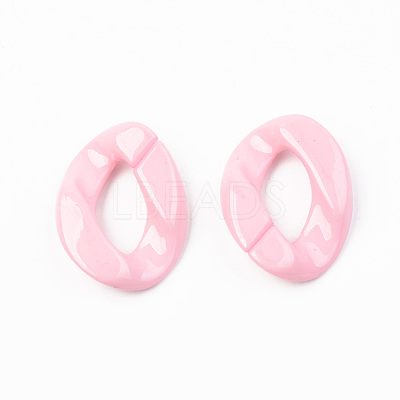Opaque Acrylic Linking Rings OACR-T024-01-G01-1