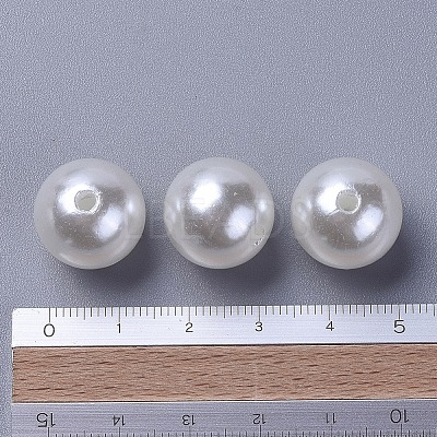 Imitation Pearl Acrylic Beads PL612-22-1