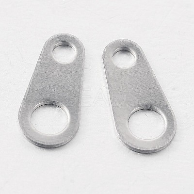 Tarnish Resistant 316 Surgical Stainless Steel Chain Tabs X-STAS-M254-03-1