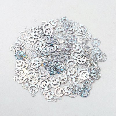 Ornament Accessories Plastic Paillette/Sequins Beads PVC-E001-13-LS02-1