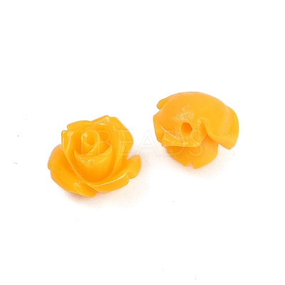 Synthetic Coral Carved Beads LS-CORA-M001-07M-1