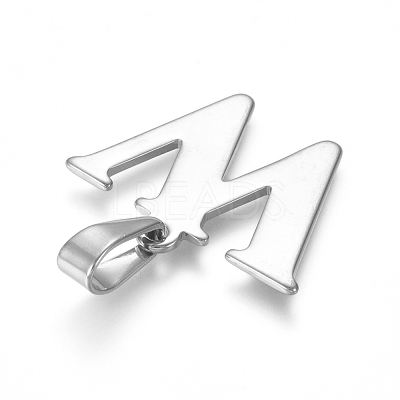 Non-Tarnish 304 Stainless Steel Pendants STAS-F106-95P-W-1