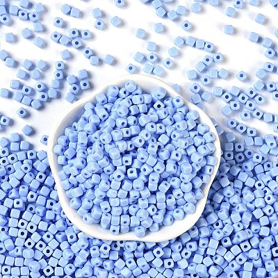 Opaque Acrylic Beads OACR-B025-06D-1
