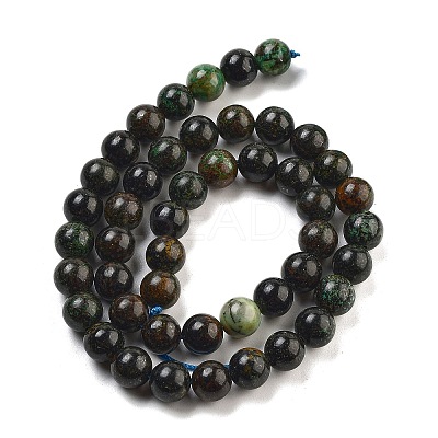 Natural Azurite Beads Strands G-Z063-A04-02-1