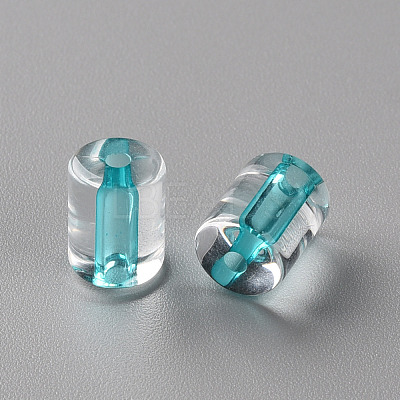 Transparent Acrylic Beads TACR-S154-17A-1