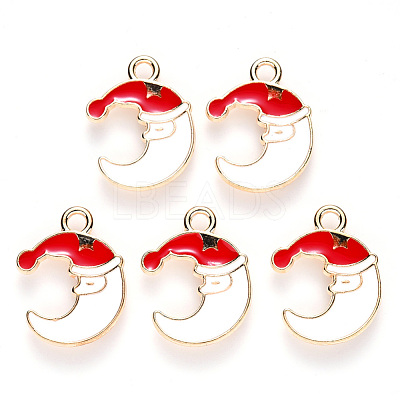 Alloy Enamel Pendants X-ENAM-S121-008-1