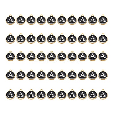 Golden Plated Alloy Charms ENAM-SZ0001-25B-A-1
