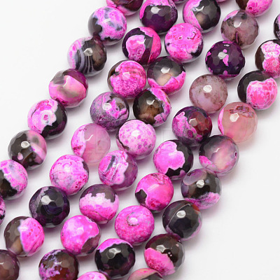 Natural Fire Crackle Agate Bead Strands X-G-K166-06F-10mm-01-1