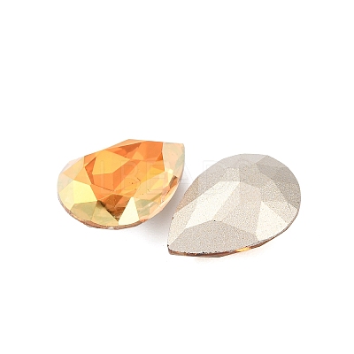 Imitation Austrian Crystal Glass Rhinestone RGLA-K011-13x18-001SH-1