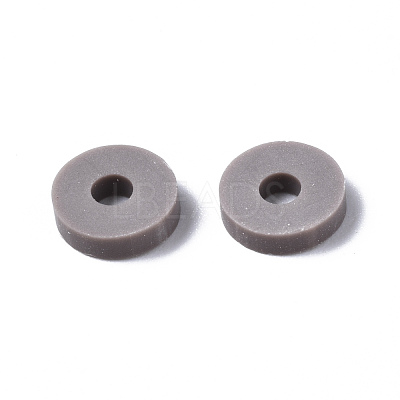 Handmade Polymer Clay Beads X-CLAY-Q251-6.0mm-104-1