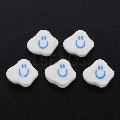 Handmade Porcelain Beads PORC-T007-02-1