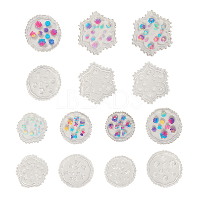 7Pcs 7 Style Nail Art Silicone Molds MRMJ-TA0001-19-1