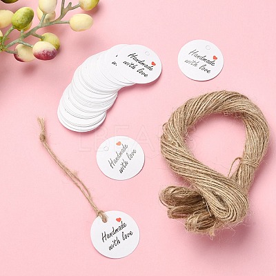 100Pcs Paper Gift Tags CDIS-YW0001-11D-1