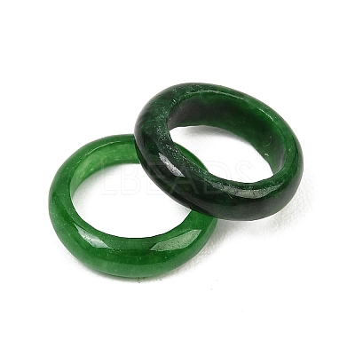 Natural Myanmar Jade/Burmese Jade Linking Rings GG-CBAC08B-02A-1