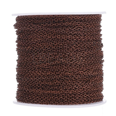 Brass Cable Chains CHC-034Y-R-NF-1