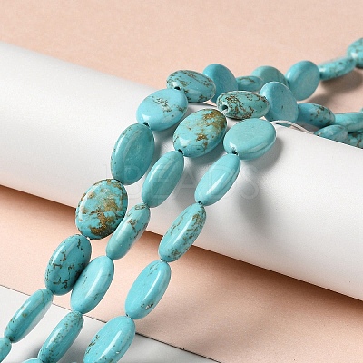 Natural Howlite Beads Strands G-C025-12A-1