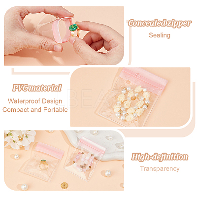 Transparent Acrylic Jewelry Storage Box Sets CON-WH0110-007B-1