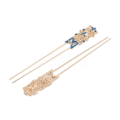 Alloy Enamel Hair Fork Findings AL-CBA8479-10KCG-1