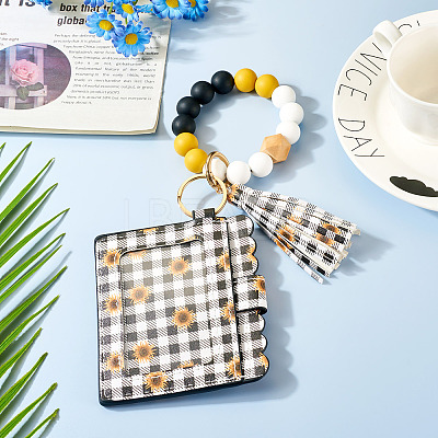 Silicone Beads Keychain KEYC-TAC00024-1