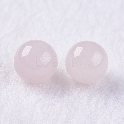 Natural Rose Quartz Beads G-K275-28-6mm-1