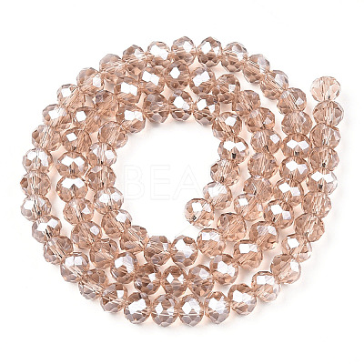 Electroplate Glass Beads Strands LS-EGLA-A034-T6mm-A29-1