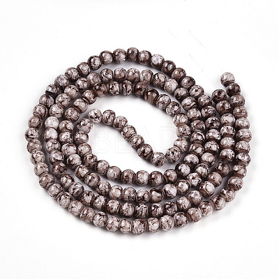 Baking Paint Glass Beads X1-DGLA-N003-6mm-A05-1