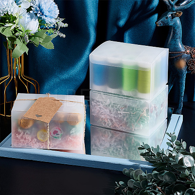 Removable Transparent Plastic Box CON-WH0085-46-1
