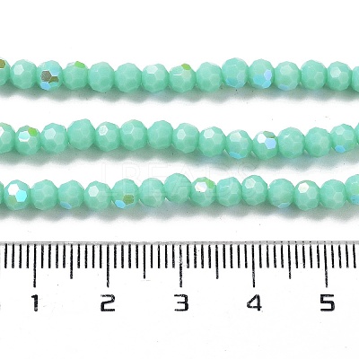 Opaque Glass Beads Strands EGLA-A035-P4mm-L14-1