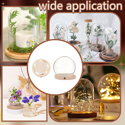 Glass Dome Cover AJEW-WH0752-088C-1