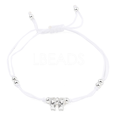 3Pcs Nylon Thread Braided Bead Bracelets BJEW-JB11212-1