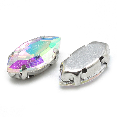 Sew on Rhinestone RGLA-T034-7x15mm-02-1