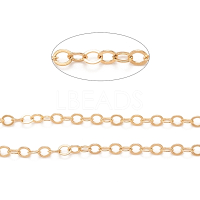 Brass Cable Chains CHC-S003-08G-1